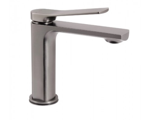 Змішувач для раковини низький Slavonice, Gunmetal Black PVD (k35) QTSLA270GMB45924 Qtap