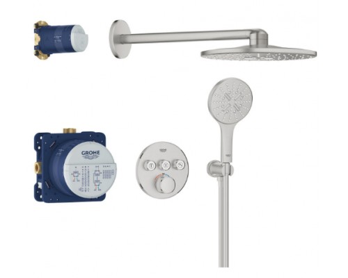 Grohe Скрытая душевая система с Rainshower SmartActive 310 (34863DC0)
