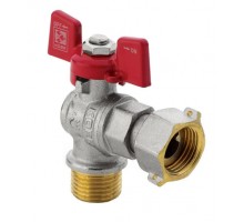 KOER Кран з накидною гайкою 1/2" ГШМ кутовий Koer KR.221 (KR0170)
