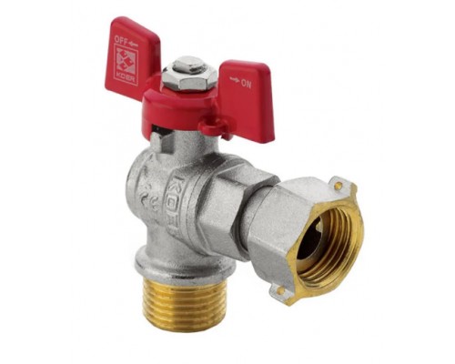 KOER Кран з накидною гайкою 3/4" ГШМ кутовий Koer KR.221 (KR0171)
