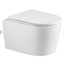 Унітаз підвісний Mixxus BEVEL-0302-T3 520x360x365mm, система змиву TORNADO 3.0 (MI6705)