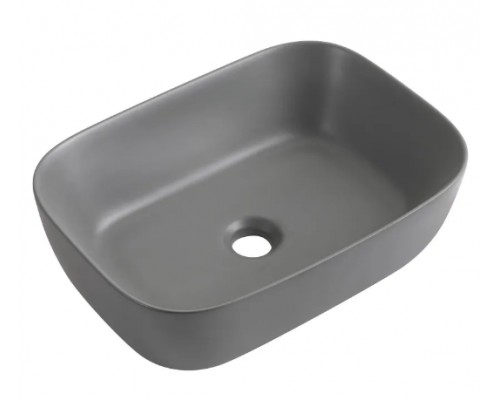 Раковина накладна Mixxus Premium DIVERSE-0116 GRAY 455x330x135mm (MP6651)