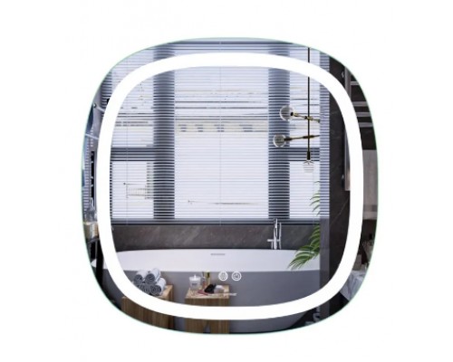 Дзеркало 700х700 Mixxus Premium DIVERSE MR16-70x70 (LED Touch, Anti-fog, димер (3-6,5kK)) (MP6640)