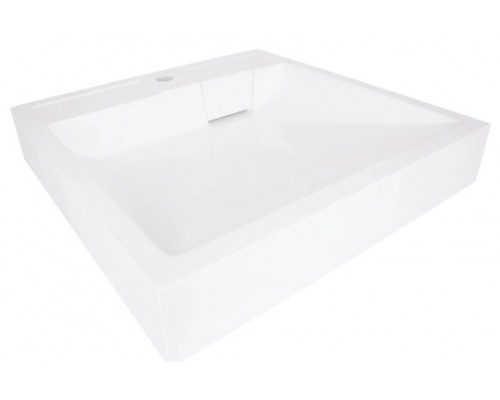 Раковина на пральну машину Arvin 595x595x115 мм, White, квадратна, без донного клапана QTARV2365WHI48575 Qtap