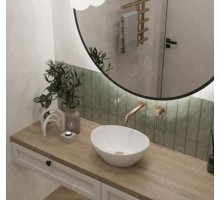 Умивальник VBI-011000 (раковина) PARMA WHITE накладний
