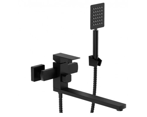 Mixxus Змішувач для ванни Mixxus KUB-007 (Euro) Black з нерж. сталі SUS304 (MI6095)