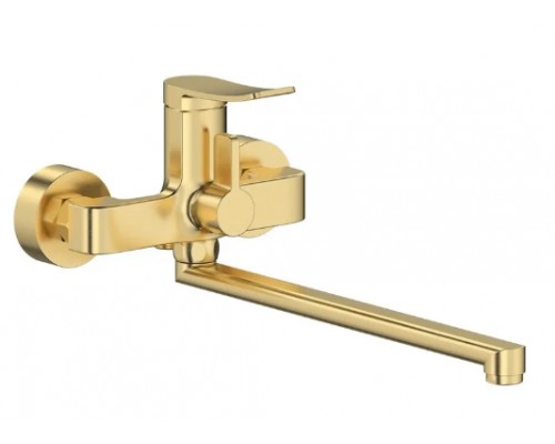Mixxus Змішувач для ванни Mixxus Premium DALI 006 EURO Brushed Gold (MI6764)