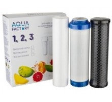 Aqua Factory  Комплект змінних картриджів "Зворотній осмос" артикул - AF(RO)+,