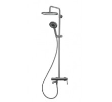 KOER Душова колонна зі змішувачем Koer KB-56029-07 3 функції, колір графіт (KR5497)