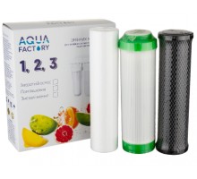 Aqua Factory  Комплект змінних картриджів "Обезжелезивание" артикул -  AF(Fe)