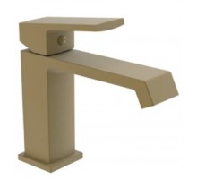 Змішувач для умивальника HAIBA GAUDI 001 BRUSHED GOLD (HB9583)
