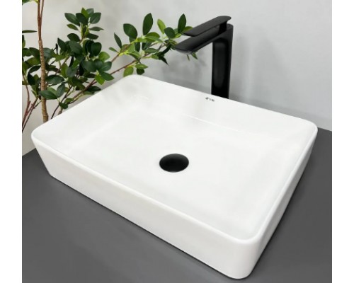 Умивальник (раковина) VBI TRIEST S WHITE накладний VBI-012702