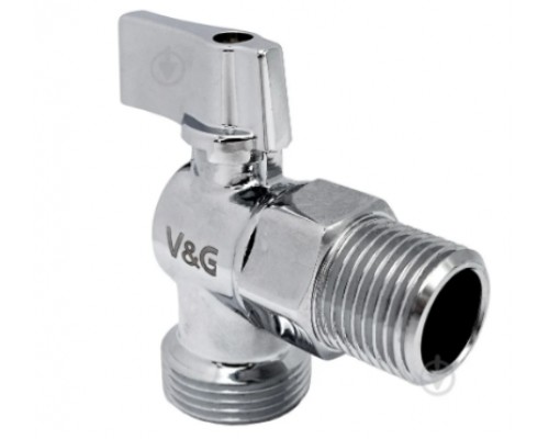 Кран кутовий для сантехприладів Valogin 1/2" х 3/4" VG-501102