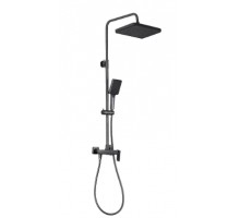 Душова система FRAP F2484-9 душ. система 3х функц. лат. корпус Ø35 (гангрей) {4/1}