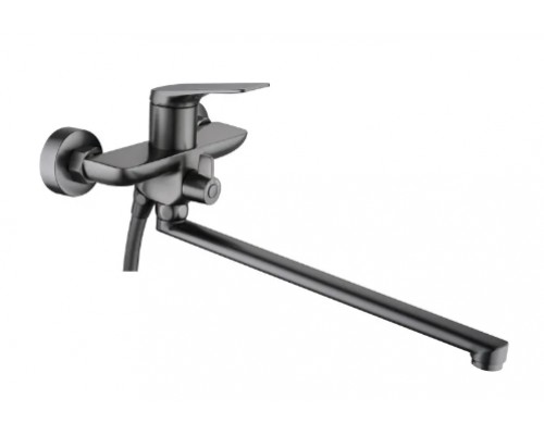 Змішувач для ванни Mixxus Premium DERBY 006 (EURO) GRAPHITE (MI6608)