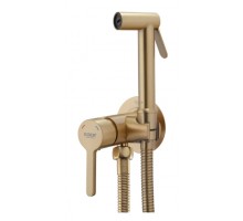 Змішувач для гігієнічного душу Koer KB-23029-12 Колір матове золото (KR5504)