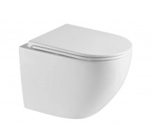 Унітаз підвісний Mixxus ELLIPSE-0303-T3 520x360x365mm, система змиву TORNADO 3.0 (MP6465)