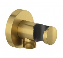 Шлангове підключення Kludi A-QA 60547N0-00 з тримачем для душу, брашоване золото