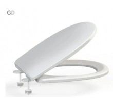 SOLOPLAST Сидіння для унітазу 355 × 431 × 45 мм мм, з мікроліфтом, СП15-Д