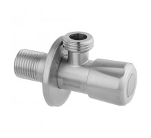 Кран приладовий Kroner KRP Edelstahl Klassisch - ESG101 1/2"х1/2" ЗЗ