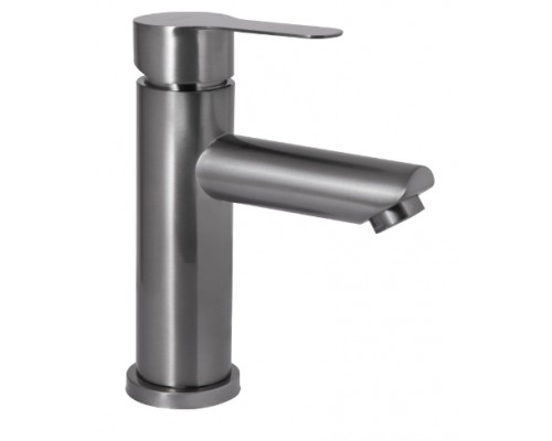 Змішувач для раковини низький Pure 001F, Graphite (k35) BRIPUR001FGRP Brinex