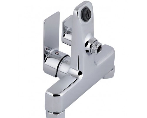 Змішувач для ванни Aries, Chrome (k35) з душовим гарнітуром QTARI259CRM45559 Qtap