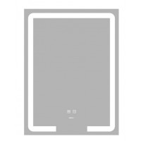 Дзеркало 600х800 Zerix Prime MR02-60x80 з LED Touch, Anti-fog, димером, регулятором яскравості (ZX6051)