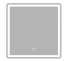 Дзеркало 800х800 Zerix Mirra MR05-80x80 з LED Touch, Anti-fog, димером, регулятором яскравості (ZX6058)