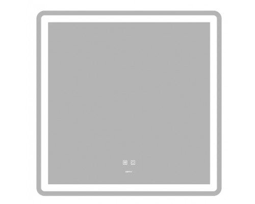 Дзеркало 800х800 Zerix Mirra MR05-80x80 з LED Touch, Anti-fog, димером, регулятором яскравості (ZX6058)