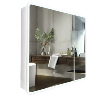 Дзеркальна шафка Mixxus Premium Olivary CM01-70x70x13 з LED Touch, димером, регулятором яскравості (MI8295)