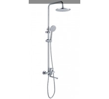 Душова система латунна, універсальна Astra 1030, Chrome (k35) на три споживача (з виливом) LDAST1030CRM48086 Lidz