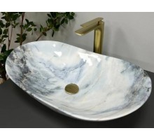 Умивальник (раковина) VBI TURIN GRANIT GLOSSY накладний  VBI-011507