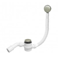Сифон для ванни/піддона "клік-клак" з отвором 40/50 HC2600CLSN нержавіюча сталь McALPINE