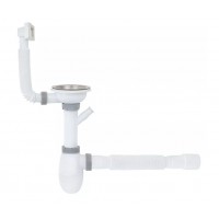 ITAL  К1112 кухня 3 1/2*40, різьб. випуск, пралка, універсальний перелив, гофра 40*40/50