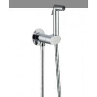 QT Inspai-Varius Набір для гігієнічного душу , Chrome округлий прогресивний картридж QTINSVARCRMV00440601 Qtap