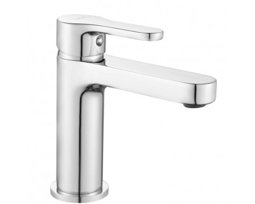 Змішувач латунний для раковини низький Astra 001F, Chrome (k35) LDAST001FCRM48085 Lidz