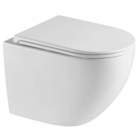 Унітаз підвісний Mixxus PREMIUM ELLIPSE-0308-T3 490x360x365mm, система змиву TORNADO 3.0