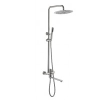 Душова система WEZER LIL16-18  3х фунц. із нерж. сталі Ø35 (сатин) {6/1}