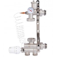 Змішувальна група з нижнім підключ. Standart у 1"З без насосу, без байпасу, для колектора SF007W25 Thermo Alliance