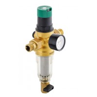 Фільтр самоочисний з редуктором тиску та манометром Koer KR.1242 - 1/2" ЗР (KR3187)