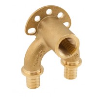 KOER Кутник настін з наскрізн.проход.та ВР Koer KA.LW16-06F-16 (KR4882)