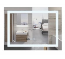 Дзеркало 1200x800  Mixxus WARM MR02- з Led Touch, Anti-fog, димером, регулятором яскравості, годинником (MI6001)
