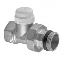 Кран термостатичний "антипротікання" прямий Koer KR.923-Gi - 1" (KR5638)