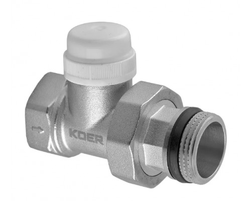 Кран термостатичний "антипротікання" прямий Koer KR.923-Gi - 1" (KR5638)