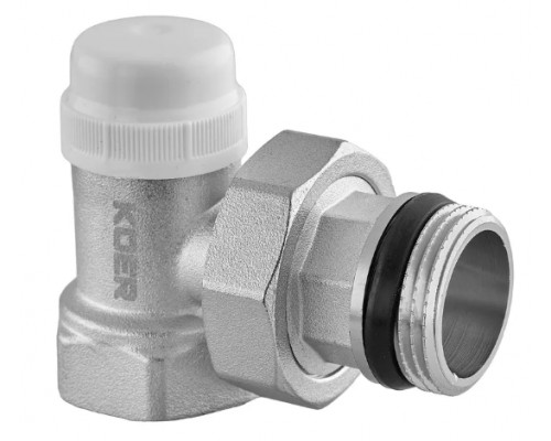 Кран термостатичний "антипротікання" кутовий Koer KR.921-Gi - 1" (KR5639)