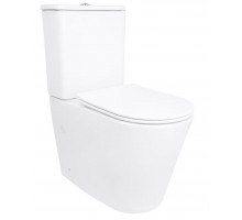 Унітаз підлоговий Arvin Ultra Quiet 630×350×795 мм, White, з сидінням QTARV27W49259 Qtap