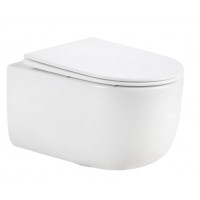 Унітаз підвісний Taurus Ultra Quiet 515×360×350 мм, White, з сидінням QTTAU26W49116 Qtap