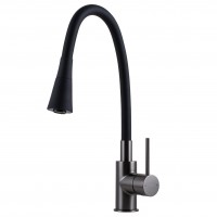 Змішувач для кухні TOPAZ LOFT TLF 8854-H39-GP-B01, Шланги TAQ-M0855