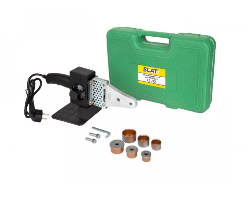 Паяльник для пластикових труб SLAT 32B, 600Вт, насадки парні Ø20...32