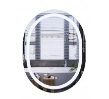 Дзеркало 800х600 Mixxus Premium ELLIPSE MV05-80x60-Reverse з Led Touch, Anti-fog, димером (3-6,5kK) (MP6642)